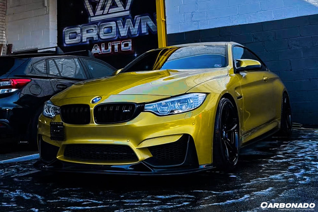 2014-2020 BMW M3 F80 & M4 F82 MP Style Carbon Fiber Side Skirts Under Board